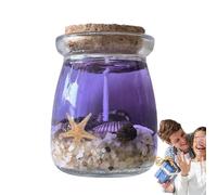 Fragranza Candela - Luce di cera | Candela al cioccolato | Lampada di soia naturale | Lampada profumata in gel | Lanterna di cera in gel di guscio di mare | Rilassamento deodorante per aria domestica,