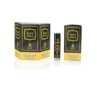 Fragranza JUMRAH 100 ml Made in Dubai con note di spezie, ambra, vaniglia, cannella e legnosa, perfetta per donne e uomini (Jumrah 6 x 6 ml)