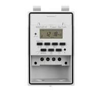 Frahou 1 interruttore timer digitale automatico relè programmabile come da immagine. ABS con scatola impermeabile per esterni, 220 V