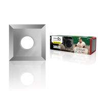 Fraiser coltellini/inserti reversibili di ricambio compatibili con frese per spianare tipo Tornado - in metallo duro HM (widia) - confezione da 10 pezzi (HM, 12x12 mm)