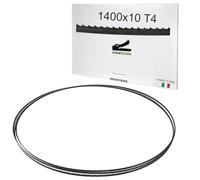 Fraiser CrocoBlade set 3 lame sega a nastro 1400 x 10 x 0,65 mm, per legno e derivati - ricambio professionale per seghe a nastro TC-SB 200, HBS30, HBS25, PBS 350 - TPI 4