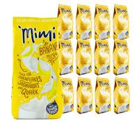 Fraix Mimi Mix di latte a banana in polvere 12 x 400 g - Confezione di scorte - Polvere solubile al latte con sapore di banana - Calda e fredda - Ideale per tempo libero, ufficio, grande famiglia