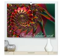 Fraktale Schönheit 2026 (hochwertiger Premium Wandkalender 2026 DIN A2 quer), Kunstdruck in Hochglanz: Lassen Sie sich bezaubern von Poesie, ... aus dem Reich der fraktalen Geometrie!