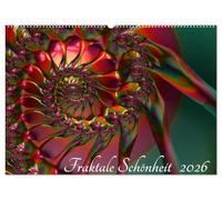 Fraktale Schönheit 2026 (Wandkalender 2026 DIN A2 quer), CALVENDO Monatskalender: Lassen Sie sich bezaubern von Poesie, Formenreichtum und ... aus dem Reich der fraktalen Geometrie!