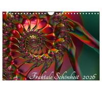 Fraktale Schönheit 2026 (Wandkalender 2026 DIN A4 quer), CALVENDO Monatskalender: Lassen Sie sich bezaubern von Poesie, Formenreichtum und ... aus dem Reich der fraktalen Geometrie!