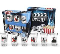 Framan Set di 6 bicchierini con posture Kamasutra