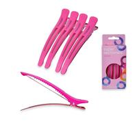 Framar Clips Super Sezionatrici Rosa 4 pezzi - Pinza Capelli