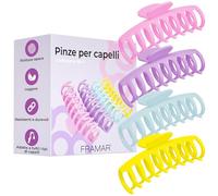 FRAMAR Fermagli per capelli grandi - Fermagli per capelli da donna,