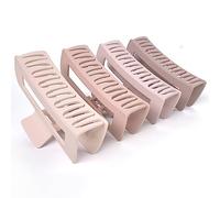 FRAMAR Fermagli per capelli grandi per capelli - Blush Confezione da 4