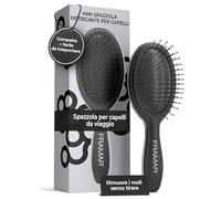 FRAMAR Mini Spazzola da Viaggio Per Capelli - Mini Spazzola da - Nera