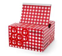 FRAMAR Quadretti Rossi Carta Stagnola Per Parrucchieri - - 500 fogli | Stagnola Per Meches, Cartine Permanente Capelli, Accessori Parrucchiere, Carta Alluminio, Colorazione Capelli