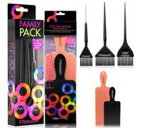 FRAMAR Set Pennelli Per Tintura Per Capelli - Pennello Per Tinta Per Capelli Kit Per Decolorazione,FRAMAR Hair Colour Balayage Board - Paletta per tintura per mèches Kit per tintura per capelli