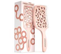 FRAMAR Spazzola Professionale Ventilata per Capelli - Spazzola Districante per Capelli, Spazzola Anti Rottura per Capelli, Spazzola per Capelli Bagnati da Donna - Champagne
