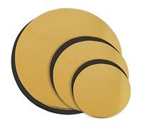 Framboiselle 8961 Set 6 Supporti per Torta, Oro/Nero, Ø 14,18,22 cm