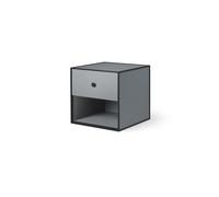 Frame 35 Con 1 Cassetto 35X35X35 Grigio Scuro