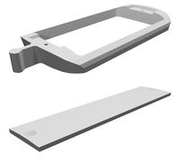 Frame Adattatore VR per LG G4 con Batteria Estesa Supporto Stampato 3D