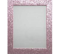 Frame Company Cornice portafoto glitterata, in formato A4, con vetro, colori e misure a scelta* rosa