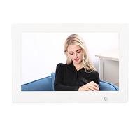 Frame di Foto Digitale da 13 Pollici con Sensore di Movimento, Anteprima 'immagine, Impostazione della luminosità, Musica Video e Mp3 1080p, Telecomando (Spina europea)