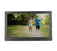 Frame di Foto Digitale IPS da 15,6 Pollici IPS Smart Digital Picture Frame con Telecomando, Angolo di 180 Gradi, Supporto Musicale e Video (Spina europea)