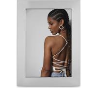 Frame di ritratto Hama "Siena" - Frame singola - Alluminio - Silver - Tabella - Wall - 10 x 15 cm - rettangolare (00193173) NEW