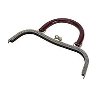 Frame di sacchetto - Chiusura in metallo resistente per borse fai -da -te Design unico Contesa Comoda per le spalle e Realizzazione