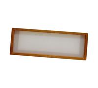 Frame di scatola ombra in legno con vetrina leggera per i ricordi del