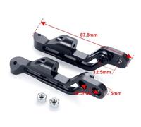 Frame di supporto posteriore I supporti del telaio per auto da 1/7 in RC compatibili con infrazione criminale illuminita V2 6s Modelli Aggiornamento delle parti