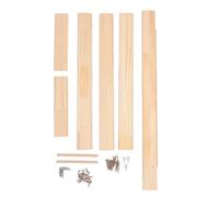 Frame di tufting per tappeto che produce legno di pino premium robusto durevole e facile montaggio per tufting per il tappeto che produce artigianato fai -da -te 35.4x35.4in