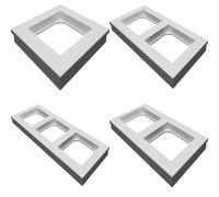 Frame for Merten M-Plan Wall Sockets and Switches