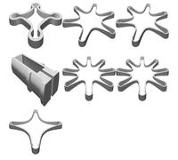 Frame for Micro Cloud Multi-Rotor Drone with Impact Protection System