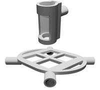 Frame for Mini Quadcopter Compatible with 7x20mm Motors Carbon Tube Design