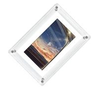 Frame Foto Digitale A Rotazione Automatica Da 5 Pollici Con Batteria Da 1200 MAh E USB C Ricarica Desktop Acrilico Desktop Digital Picture Display Per Foto Acrilico Montato