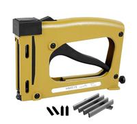 Frame Gun Nailer With 1000 Pieces Nails Manual Flex Point Stapler Framing Pin Stapler Picture Frame Point Driver Picture Frame Tool Per molti media