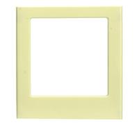 Frame immagine magnetico - bordo magnetico in plastica resistente per foto quadrate 2.8x3.4in con scrittura - sul bordo per il frigo (Light Green)
