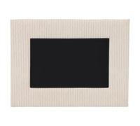Frame in Pelle Elegante Tabletop Frame di Foto Memorie 8.5x4.7x6.5in (Beige)