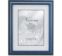 Frame lawrence blu finitura 4x6 cornice fotografica - design per perline d'oro