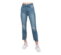 Frame - Le Sylvie Jagged Edge Jeans - - Jeans - Donna - Blu - W27