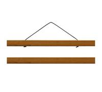 Frame magnetico, ganci per immagini magnetiche in legno da 20 pollici, kit di cornici in tela liscia, ganci da poster per stampe, foto, mappe, pergamene, opere d'arte