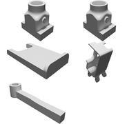 Frame Mount for GoPro Hero 8 Compatible with WildWilly Dolphin 1 Racing Drone