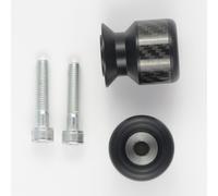 Coppia Nottolini Tamponi Moto Cavalletto Paratelaio Alzamoto Vite M 8 Carbonio