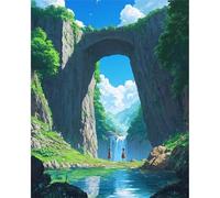 Frameless Montagna strana puzzle,Puzzle 1200 pezziArte per Adulti e Ragazzi,Puzzles Classico per Adulti e Bambini dai 3 anni,Idea Regalo Uomo e Donna