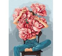 Frameless Ragazza dei fiori puzzle,Puzzle 700 pezziArte per Adulti e Ragazzi,Puzzles Classico per Adulti e Bambini dai 3 anni,Idea Regalo Uomo e Donna