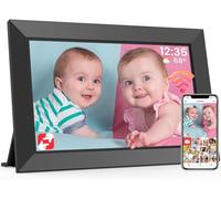 FRAMEO Cornice Digitale 10,1 Pollici WiFi, Memoria 32 GB, Schermo Touch IPS HD 1280x800, Rotazione Automatica, Supporto per Scheda Micro SD, Momentos di Condivisione Istantanea