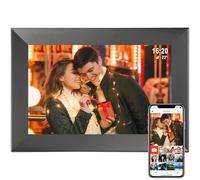 Frameo - Cornice digitale intelligente WiFi da 10,1 pollici, cornice digitale con memoria da 32 GB e slot SD, cornice elettronica IPS touch screen con rotazione automatica, cornice digitale Frameo