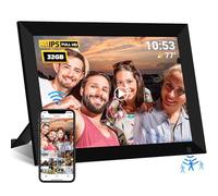 FRAMEO - Cornice digitale WiFi, 10,1 pollici, Smart Digital Photo Frame 1280 x 800 IPS LCD Touch Screen, rotazione automatica, memoria integrata da 32 GB, condividi foto o video istantaneamente