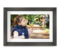 Frameo - Cornice per foto digitale, 25,4 cm, WiFi, Smart Digital Frame con touch screen HD IPS, rotazione automatica, invia foto da qualsiasi luogo tramite l'app Frameo, regali per la mamma