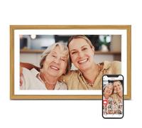 Frameo - Cornice per foto digitale da 15,6 pollici, grande cornice digitale WiFi, touchscreen IPS FHD 1920 x 1080, memoria da 32 GB, condivisione istantanea di foto, video, regalo per la mamma (15,6