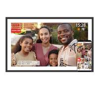 Frameo Grande Cornice per Foto Digitale 15.6 Pollice WiFi Elettronico Smart Digital Photo Frame 32GB 1920x1080 IPS Montaggio a Parete Touch Screen Ruota Automatica iOS