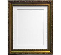 FRAMES BY POST, Cornice Fotografica Stile Shabby Chic, plastica, Gold, A4 Image Size 10 x 6 Inches