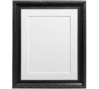 FRAMES BY POST, Cornice Fotografica Stile Shabby Chic, plastica, Nero, A4 Image Size 9 x 6 Inches